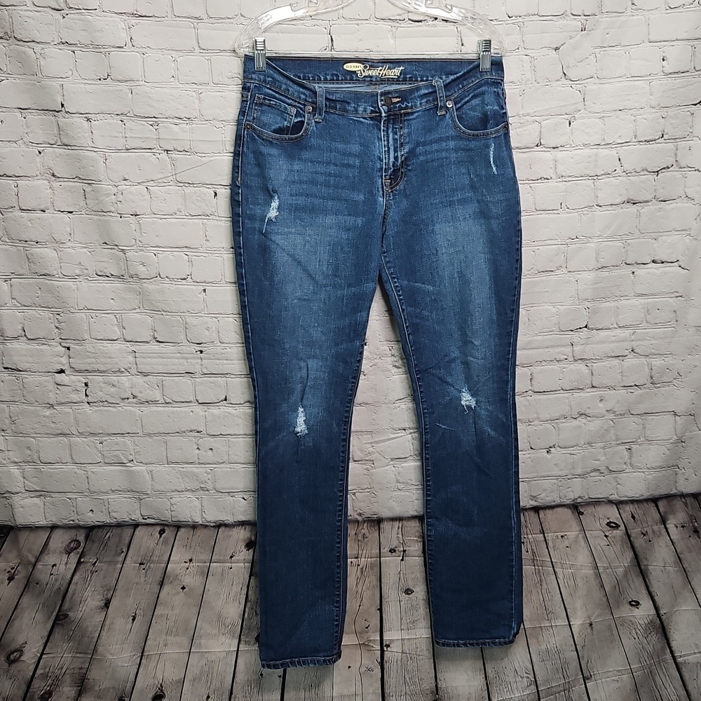 Old Navy Women's Sweetheart Jeans Size 10 Regular Blue